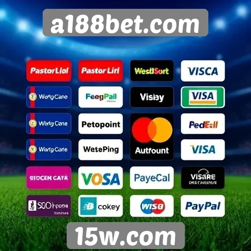 Métodos de pagamento disponíveis na a188bet